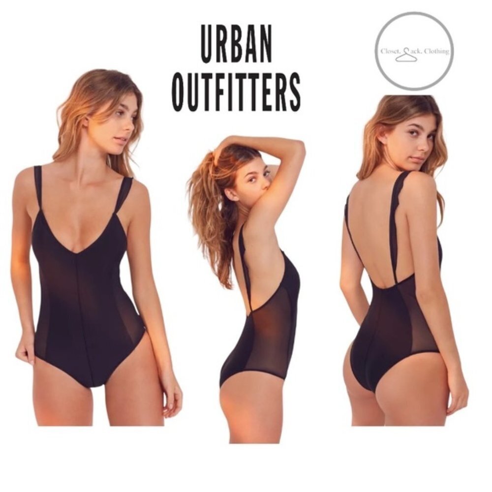 URBAN Outfitters Out From Under Marian Mermaid One-Piece Swimsuit Size Small